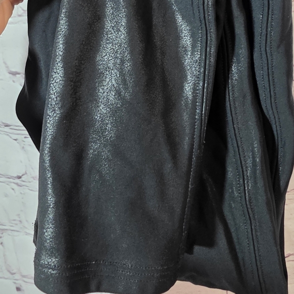 SPANX Shiny Black Leggings Sz Small - Picture 5 of 5